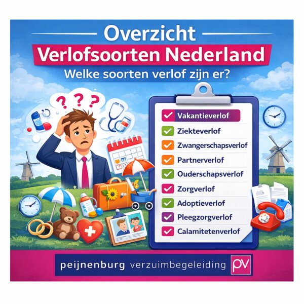Overzicht verlofsoorten in Nederland